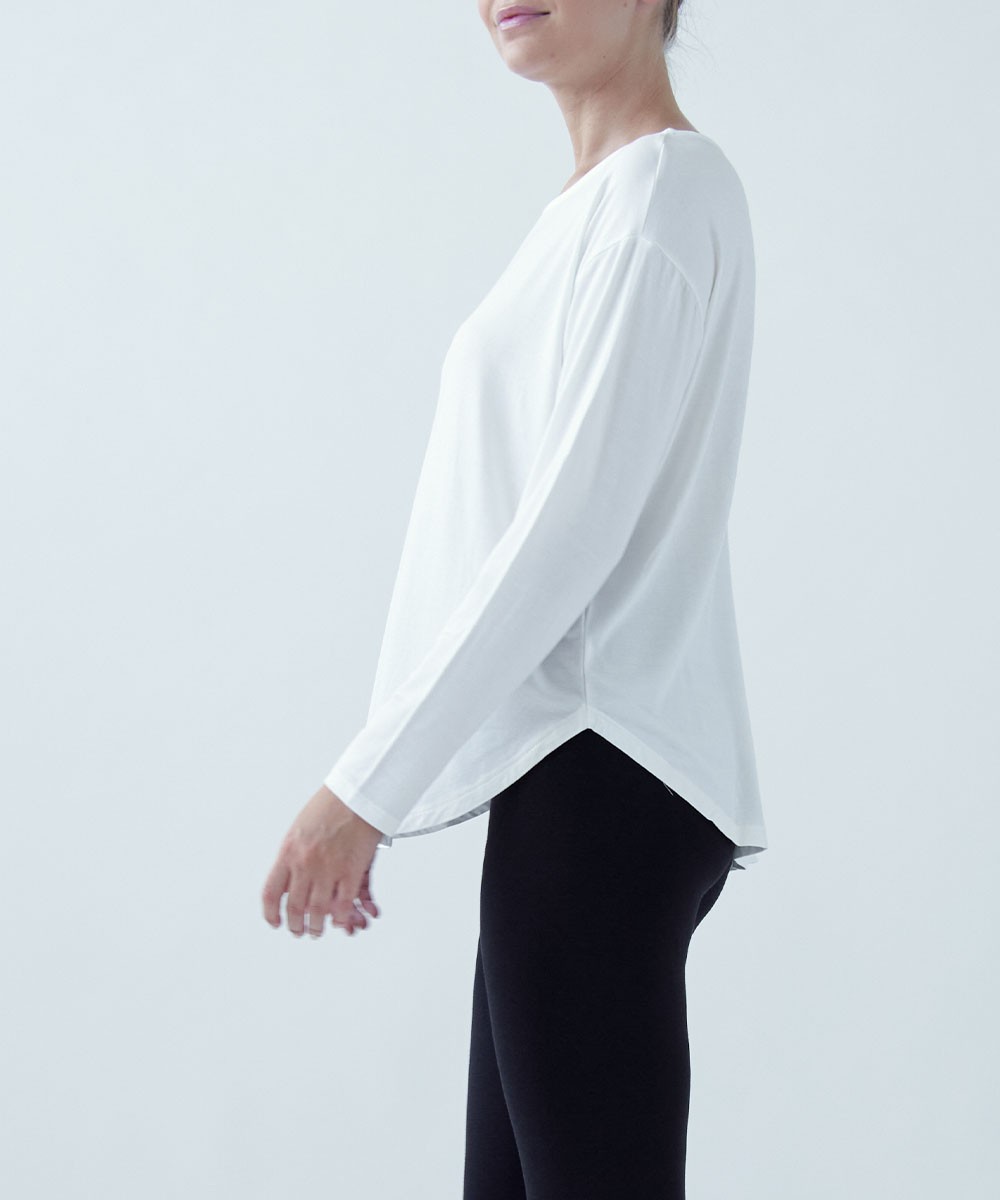 Bamboo Dolman long sleeve top